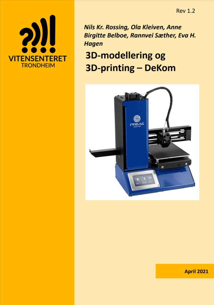 Forside 3D-modellering og 3D-printing - DeKom