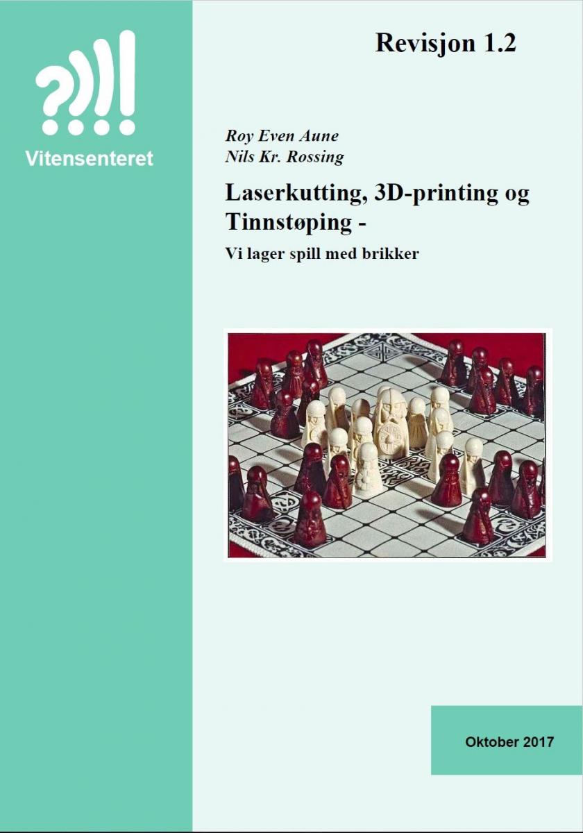 Laserkutting, 3D-printing og Tinnstøping - forside