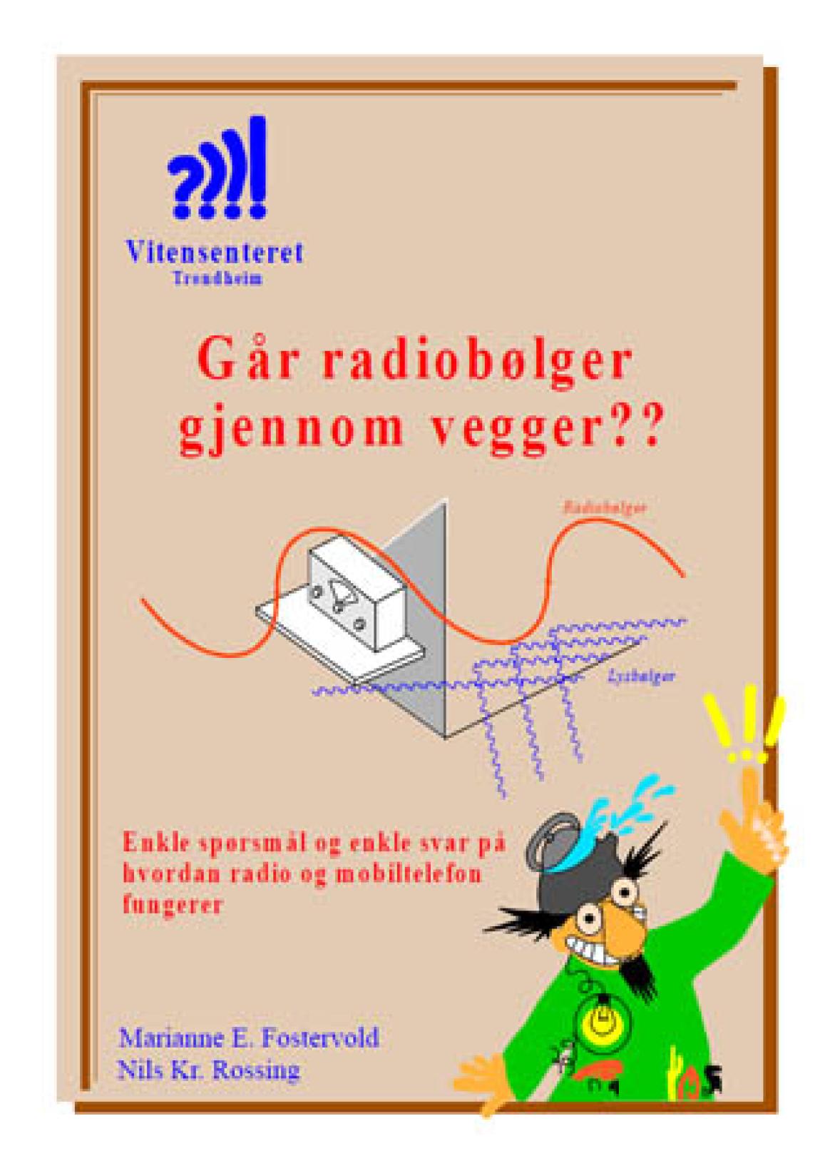 Går radiobølger gjennom vegger - Bilde av bokas forside