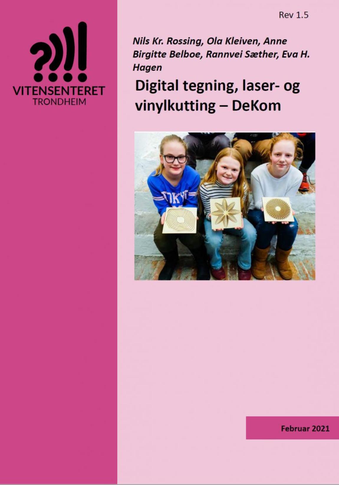 Forside Digital tegning, laser- og vinylkutting
